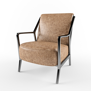 Comfort Zone Lounge Chair 3D model image 1 