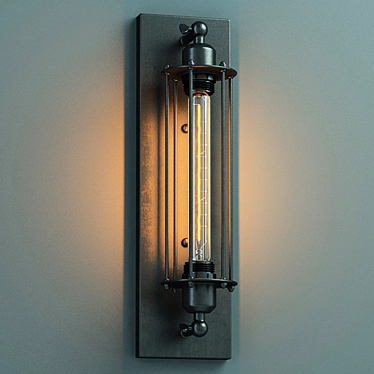 Elegant Alistair Sconce - Perfectly Compact 3D model image 1 