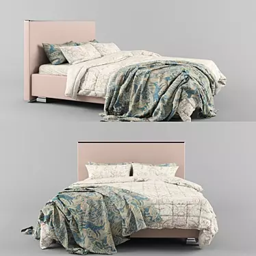 Dreamy Slumber Bed Set 3D model image 1 