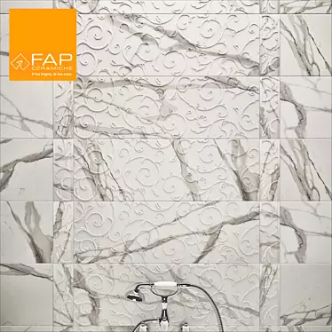 FAP ROMA STATUARIO: Classic Italian Elegance 3D model image 1 