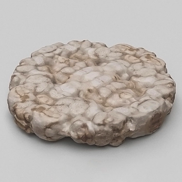 3D Bread Slice Model 3D model image 1 