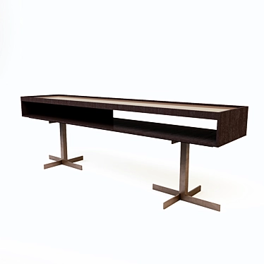 Sleek and Stylish: Minotti Close Console 3D model image 1 