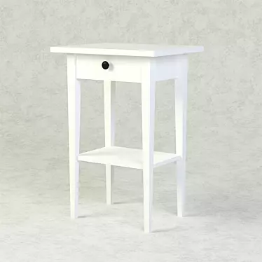 Sophisticated Bedside Table Solution 3D model image 1 