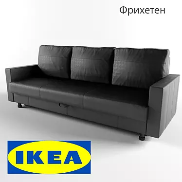 Convertible 3-Seater Sofa: Friheten 3D model image 1 