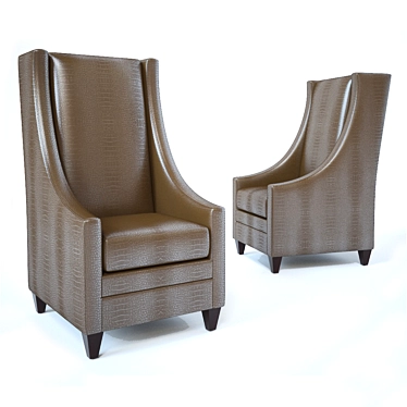  Elegant and Comfy Brooklin Chair 3D model image 1 