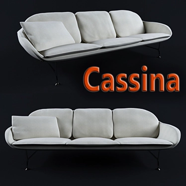 Modern Luxury Sofa Cassina 3D model image 1 