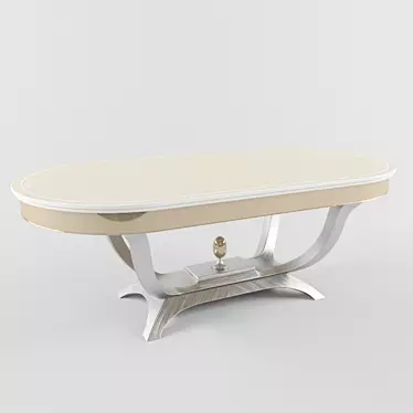 Pregno T85-220R: Sleek & Stylish Table 3D model image 1 