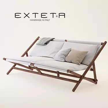 Eleganza Moderna Sofa 3D model image 1 