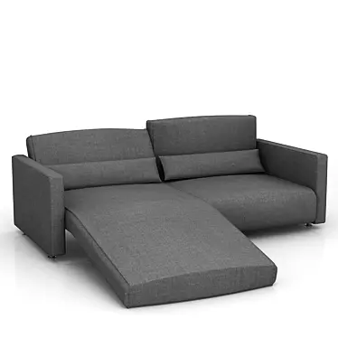 Elevate Comfort with Melo Sofa 3D model image 1 