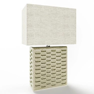 Modern Ceramic Bowen Table Lamp 3D model image 1 