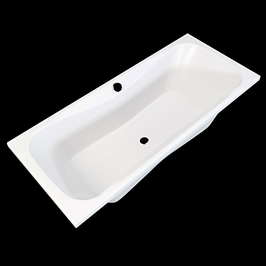 Luxurious Kaldewei Dyna Duo Bath 3D model image 1 