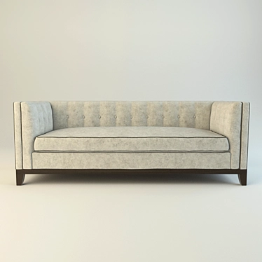 Mufti Compact Sofa 3D model image 1 