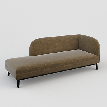 Modern Style Sofa 3D model image 1 