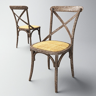 195 Model LoftDesign Chair 3D model image 1 
