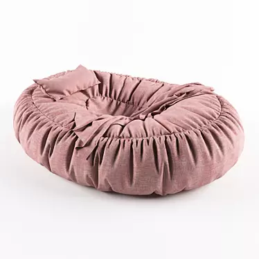 Cosy Floor Cushion 3D model image 1 