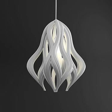 Pendant lamp made of plastic Onion