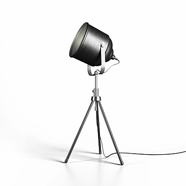 Vintage Tripod Lamp by Maisons du Monde 3D model image 1 