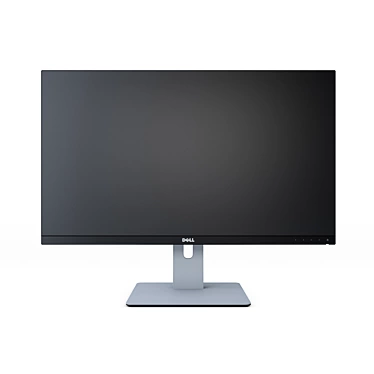 Dell U2715H: Stunning 27" Monitor 3D model image 1 