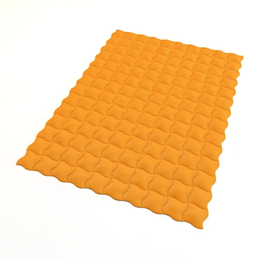 Elegant PZ Carpet - 1400x1000mm 3D model image 1 