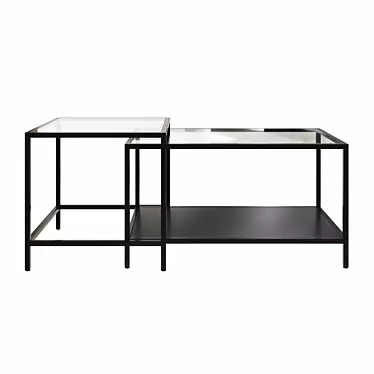 IKEA VITTSJÖ: Modern and Space-Saving Coffee Table 3D model image 1 