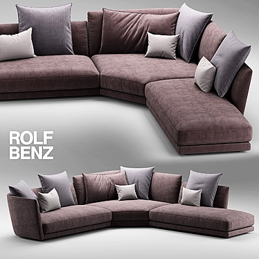 ROLF BENZ TONDO: The Ultimate Sofa 3D model image 1 