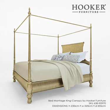 Bed Montage King Canopy from Hooker Furniture