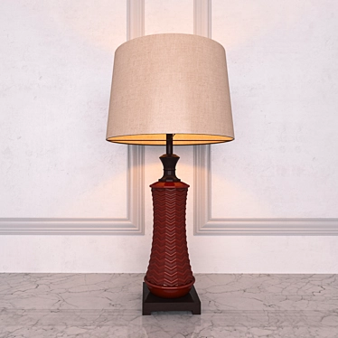 Elegant Cassian Pendant Light 3D model image 1 