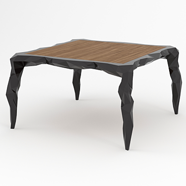 CC Portugal Polytable - Modern Elegance for Your Space 3D model image 1 