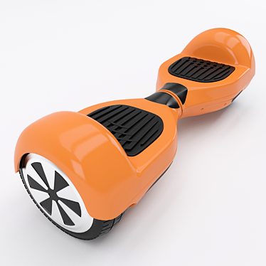 Sleek Gyroscooter: Realistic Model 3D model image 1 