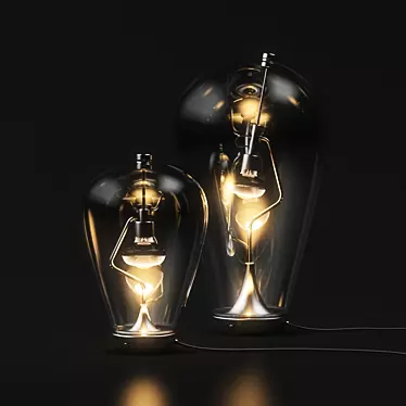 Elegant Artpole Birne Table Lamp 3D model image 1 