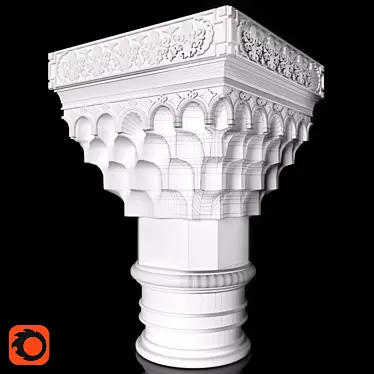 Modern Capital 3D Model 3D model image 1 