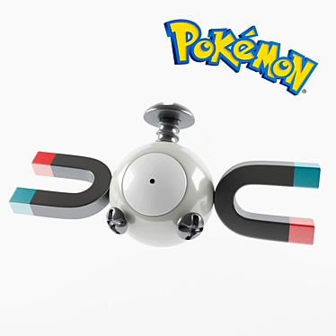 RoboMagnet: Steel-Type Pokémon 3D model image 1 