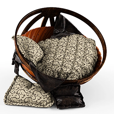 Soothing Cradle Rocking Chair 3D model image 1 