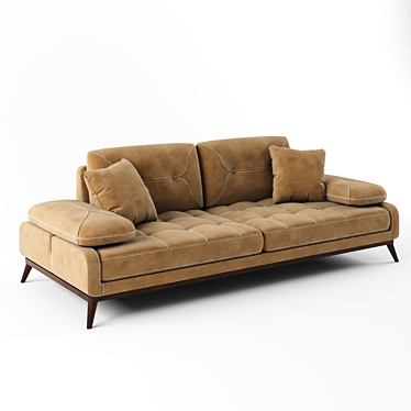 Cozy Pralin Sofa 3D model image 1 