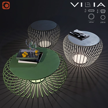 Versatile Street Light: VIBIA MERIDIANO 4710/4715 3D model image 1 