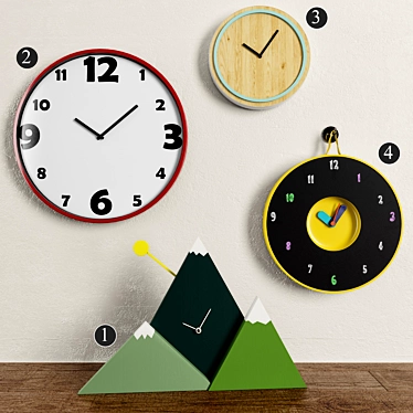 Time Ensemble: Sunset, Dunelm, Bonas, IKEA 3D model image 1 