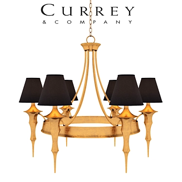 Currey canto chandelier