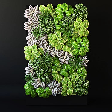 Greenwall: Vertical Greening Solution 3D model image 1 