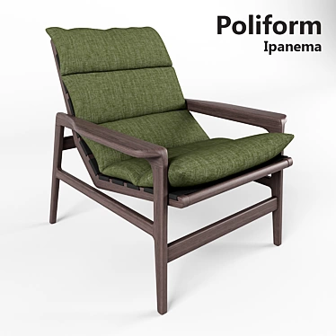 Poliform Ipanema: Modern Elegance for Your Space 3D model image 1 