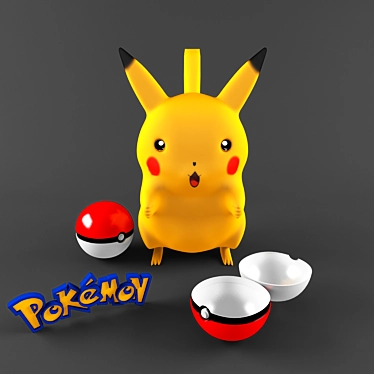 Pikachu: Icon of Japanese Culture 3D model image 1 