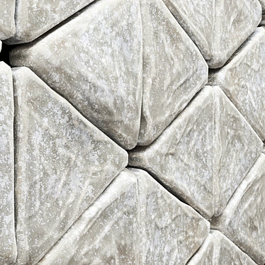 Versatile Stone Panel for Seamless Tile Application 3D model image 1 