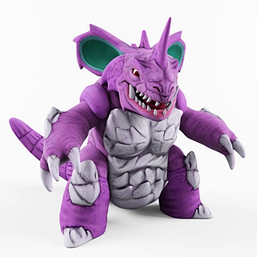 Mighty Nidoking: Powerful Pokemon 3D model image 1 