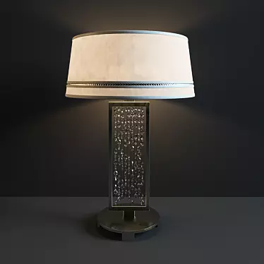 Sleek Minimalist Desk Lamp 3D model image 1 
