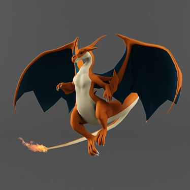 Charizard Y: The Ultimate Fire/Flying Pokémon 3D model image 1 