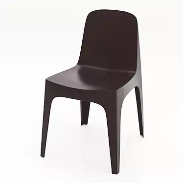 Modern Chair Solid Vondom 3D model image 1 