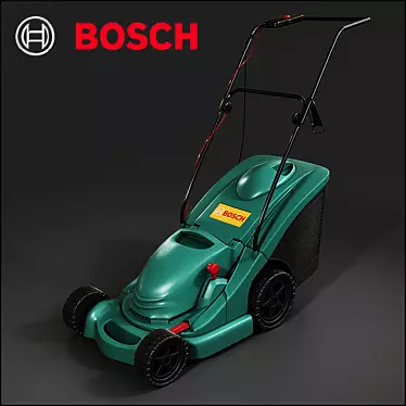 Efficient Bosch Lawn Mowers 3D model image 1 