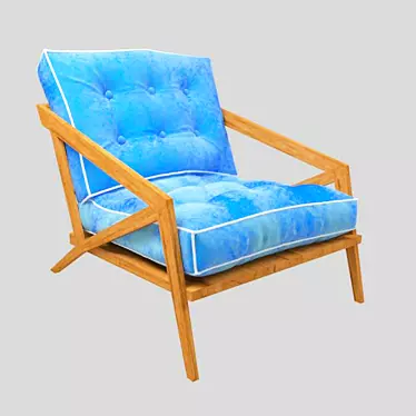 Garbarek Armchair by Umos: Stylish, Comfortable, and Versatile 3D model image 1 
