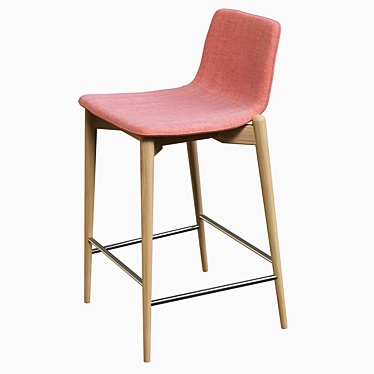 MALMÖ High Stool | Sleek Scandinavian Design 3D model image 1 