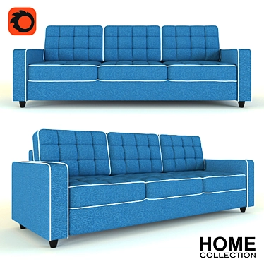 Camelot Sofa: Elegant and Comfortable 3D model image 1 