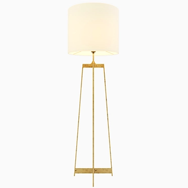 Modern Elegance: AVEDON Floor Lamp 3D model image 1 
